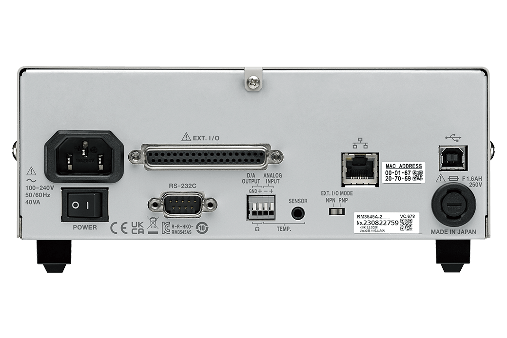 RESISTANCE METER RM3545A