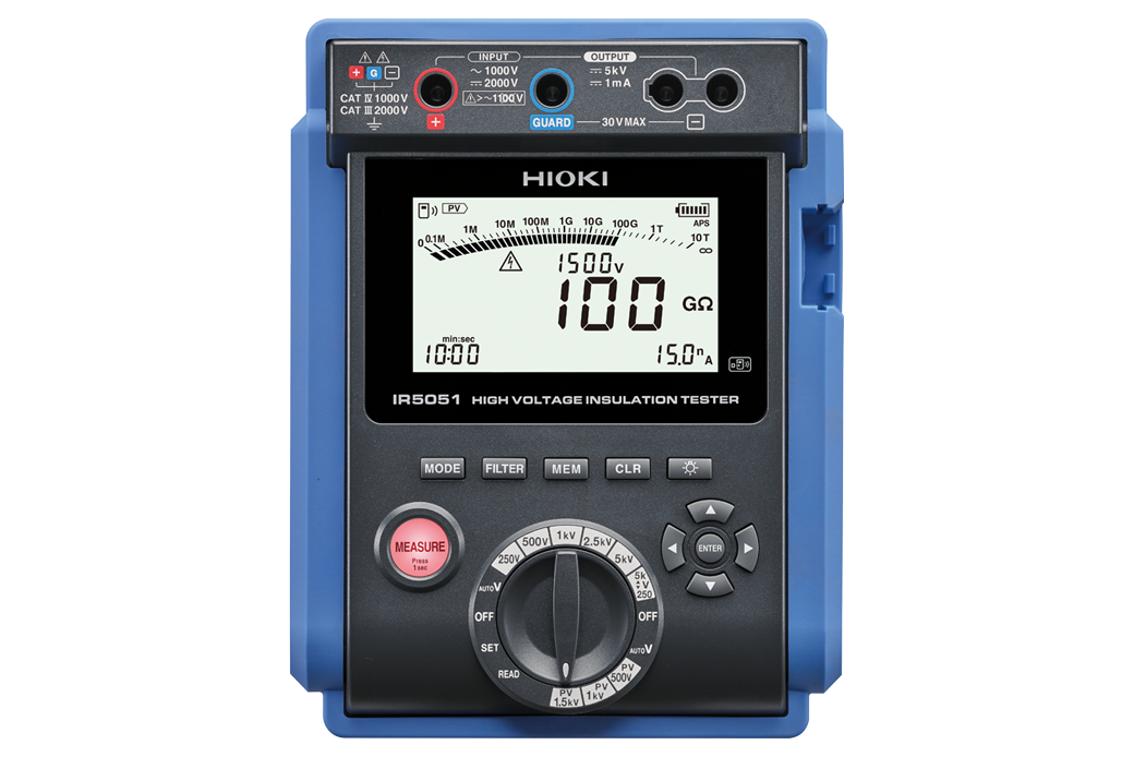 HIGH VOLTAGE INSULATION TESTER IR5051